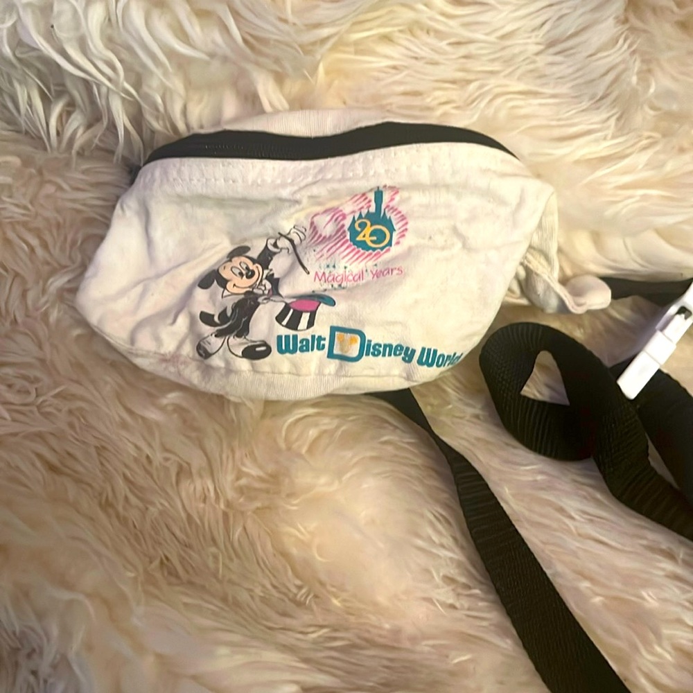 Walt Disney 20th Anniversary Vintage Fanny Pack